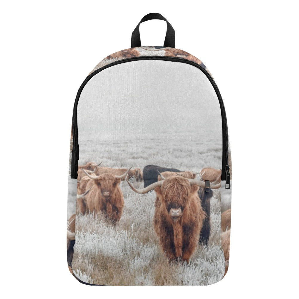 Highland Cow Herd Backpack