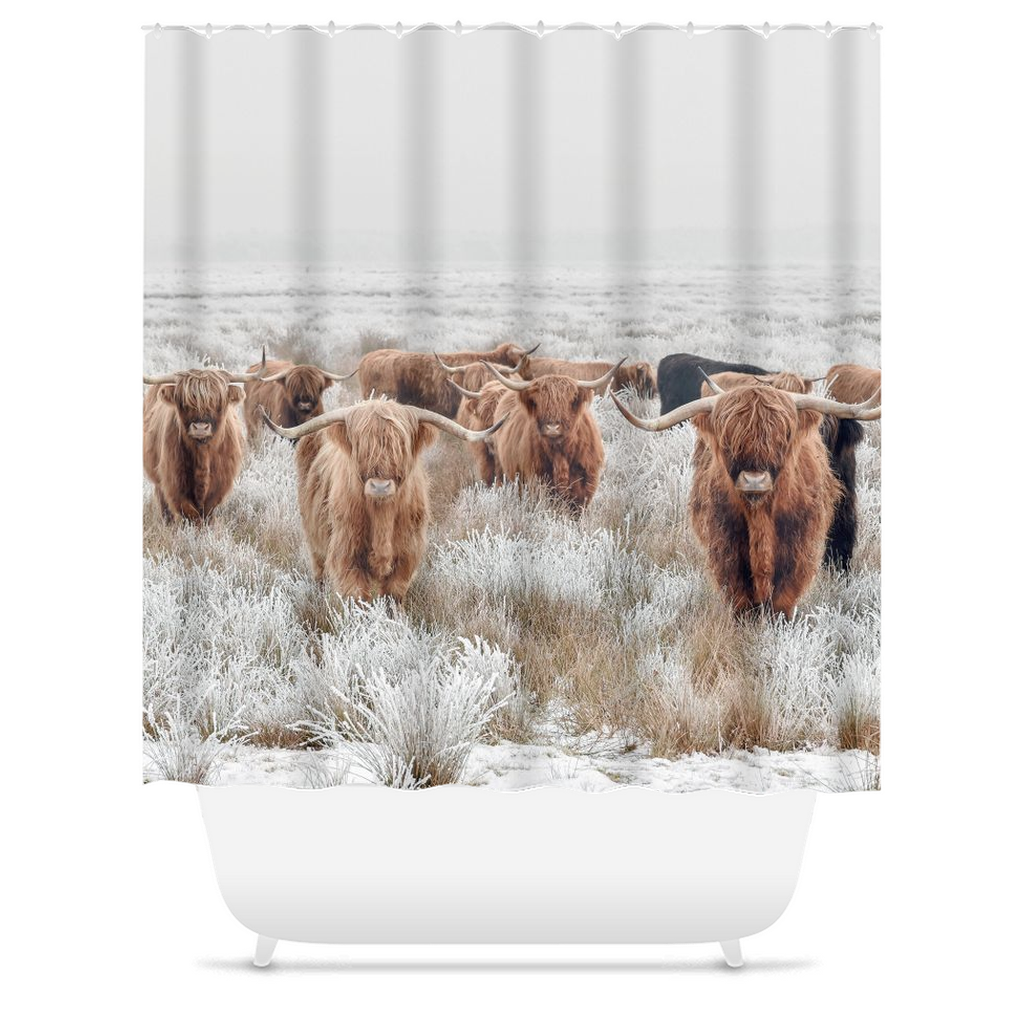 Highland Herd Shower Curtain