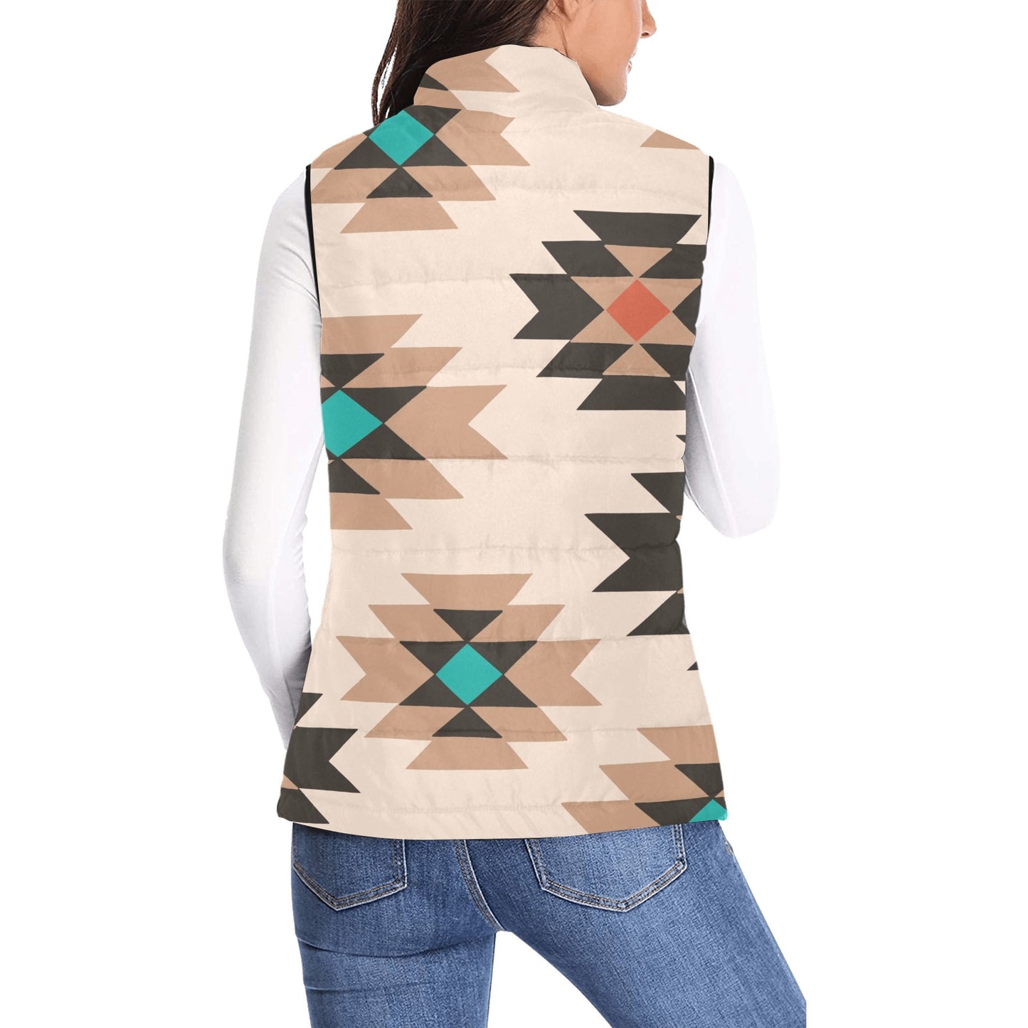 Women's Sedona Aztec Puffy Vest