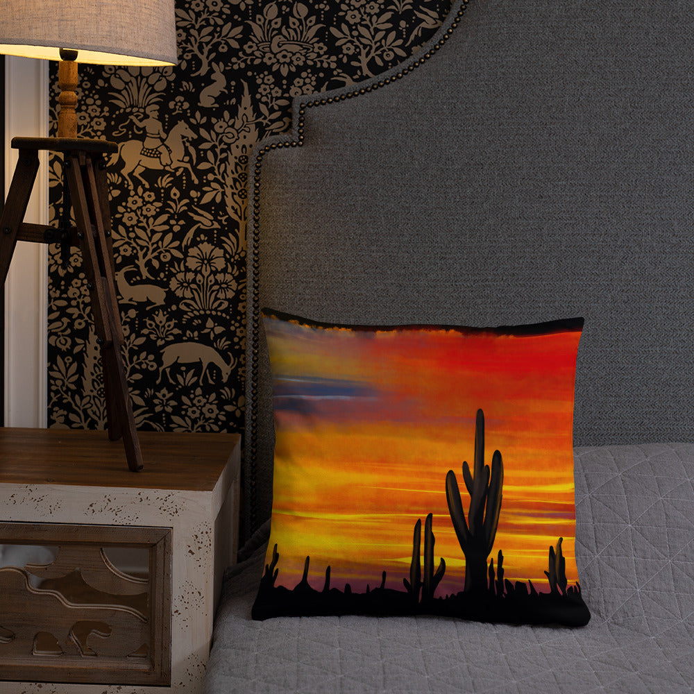 Breakaway Roper Pillow - accent pillow, accent pillows, accent throw pillow, accentpillows, break away, breakaway, breakaway cowgirl, cactus sunset, cowgirl., cowgirlstyle, Gift, gifts, home, home decor, mom gift, pillow, pillows, rodeohome, southwesternhome, southwesternhomedecor, ssunset, sunset, throw pillow, throw pillows, western home, western home decor, western pillow, westernhome, westernhomedecor -  - Baha Ranch Western Wear