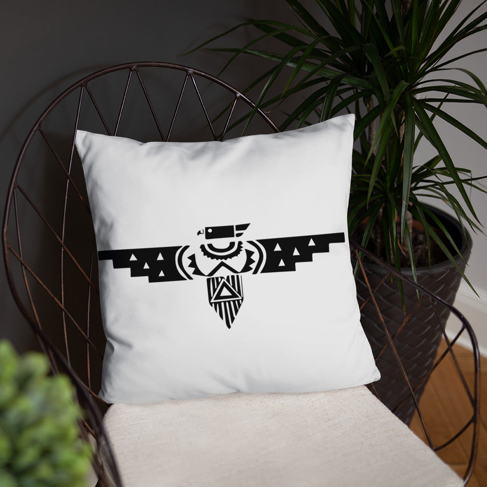 Aztec Thunderbird Throw Pillow - aztec, aztec print, decor, gift, home, home decor, pillow, thunder bird, thunderbird, western -  - Baha Ranch Western Wear