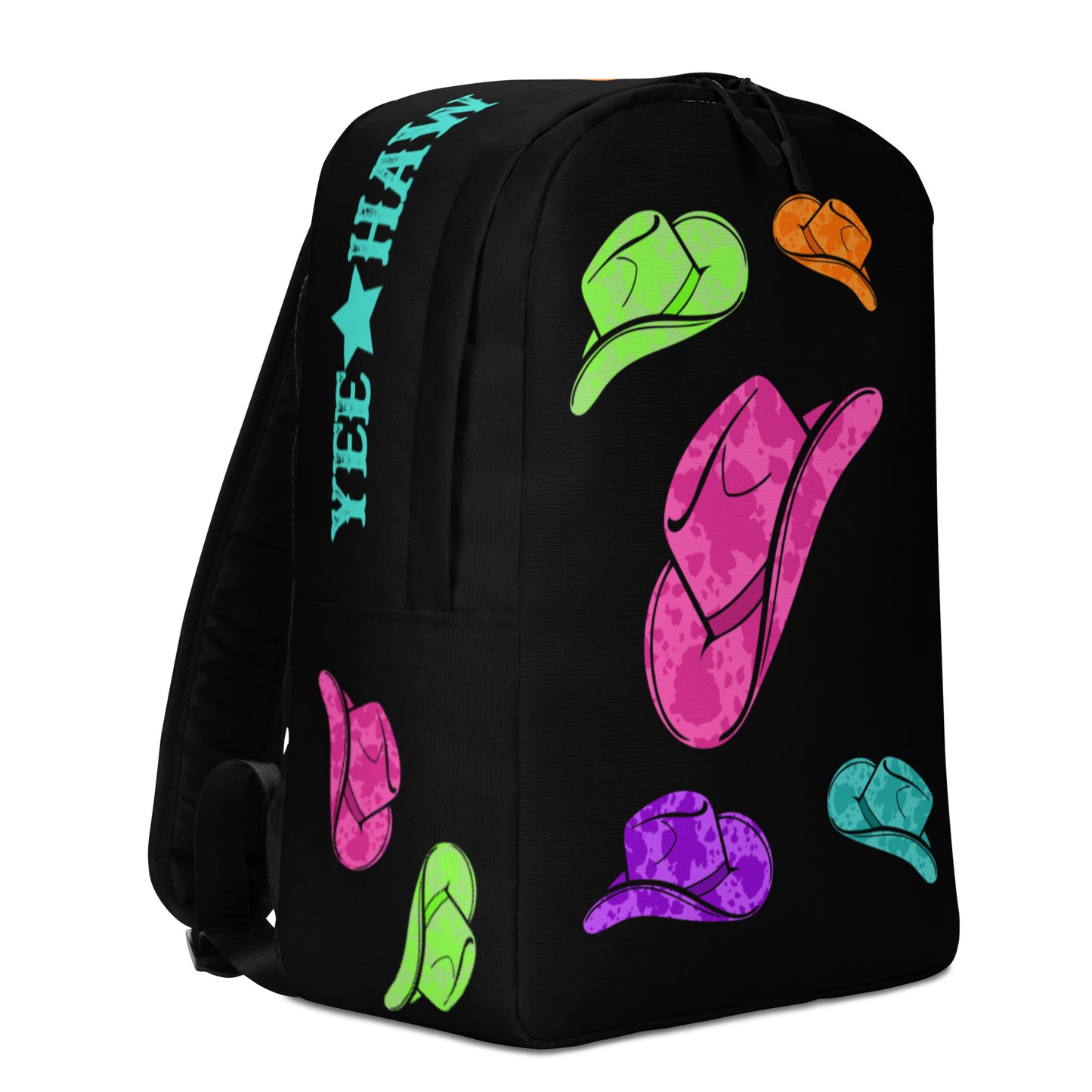 All Neon Hat Minimalist Backpack