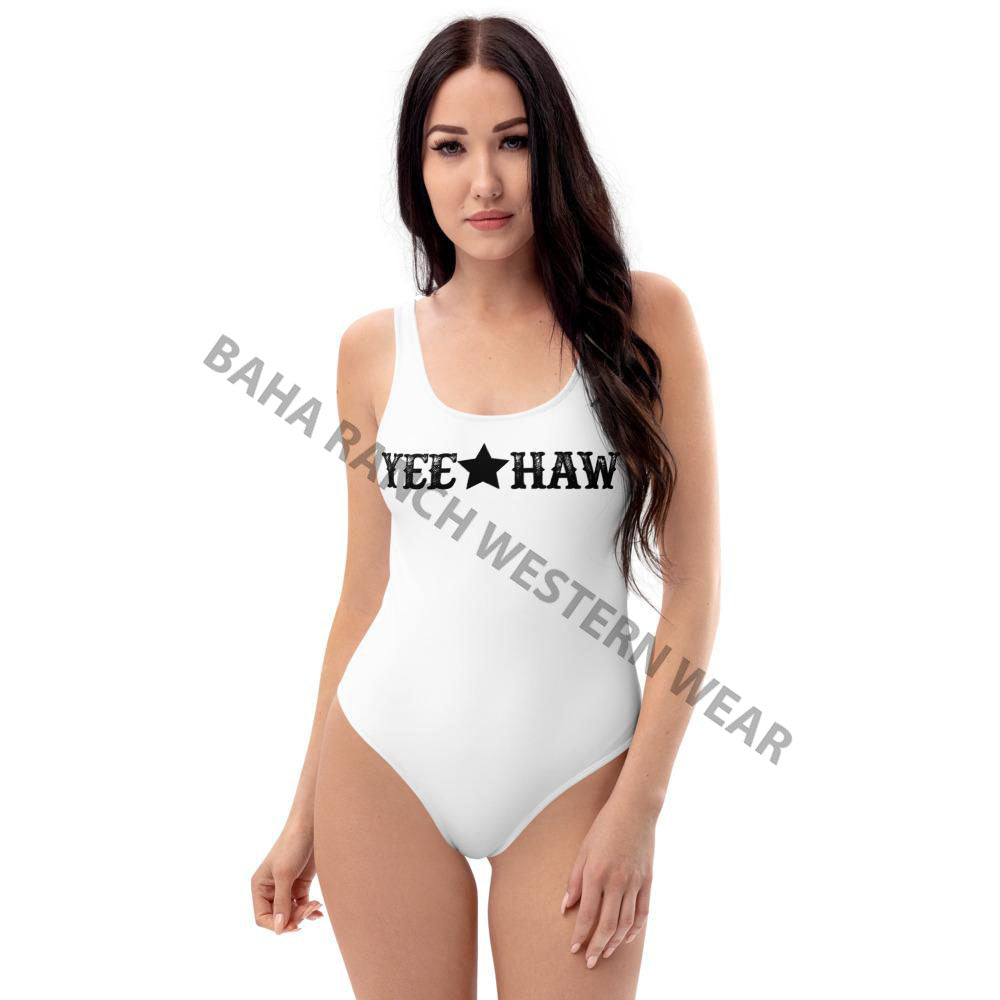 Yeehaw Swim Suit - #summer, #swimmingsuit, #swimsuit, #swimwear, bikini swim suit, bikini swim wear, bronc, bronco, broncrider, broncriding, broncs, cowgirl, custom, custom one piece, one piece, southwestern, swim, swim suit, swim suits, swim waer, swim wear, swimming, swimming suit, swimming suits, swimmingsuits, swimsuits, swimsuts, swimwaer, western, white swim suit, white swimsuit, yee, yee haw, yeeehaw print, yeehaw, yeehaw print, yeehaw swimsuit -  - Baha Ranch Western Wear