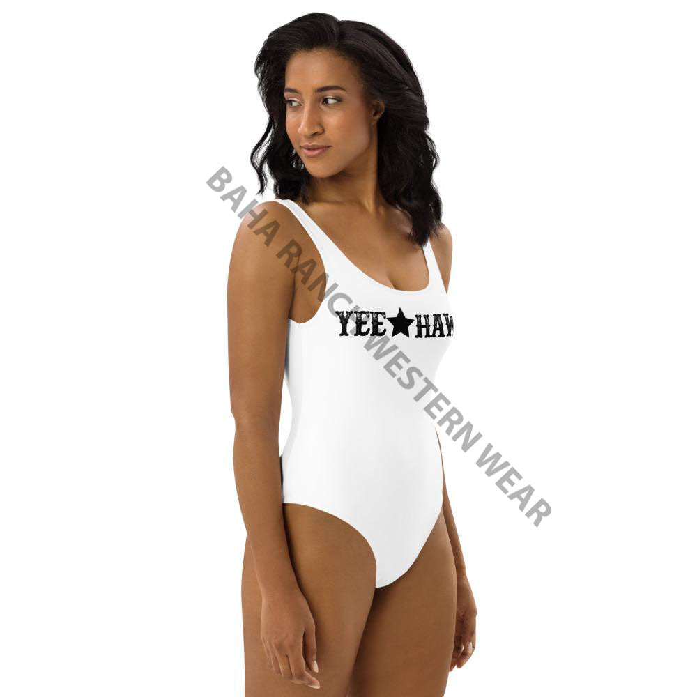 Yeehaw Swim Suit - #summer, #swimmingsuit, #swimsuit, #swimwear, bikini swim suit, bikini swim wear, bronc, bronco, broncrider, broncriding, broncs, cowgirl, custom, custom one piece, one piece, southwestern, swim, swim suit, swim suits, swim waer, swim wear, swimming, swimming suit, swimming suits, swimmingsuits, swimsuits, swimsuts, swimwaer, western, white swim suit, white swimsuit, yee, yee haw, yeeehaw print, yeehaw, yeehaw print, yeehaw swimsuit -  - Baha Ranch Western Wear