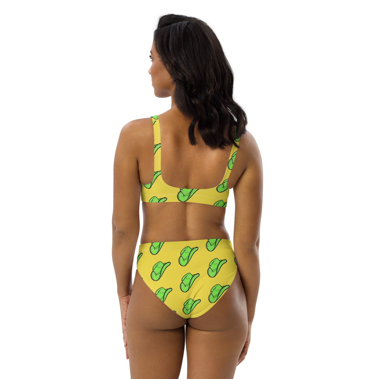 Yeehaw Green Hat Bikini - #bk, bikini, green hat, hat, western, yeehaw -  - Baha Ranch Western Wear