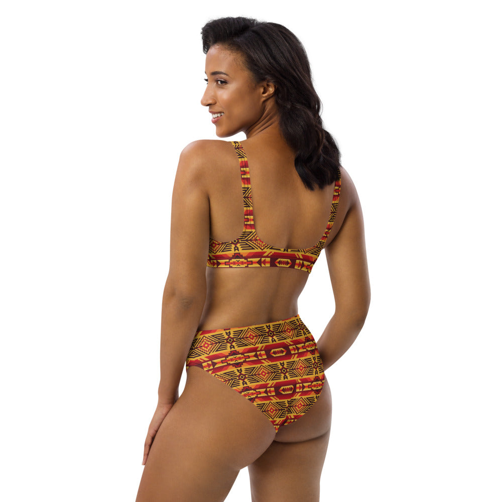 Yeehaw Native Print Bikini - #bk, aztec, aztec print, bikini, bikini set, cowgirl, native, native print, swim, swim wear, swimming, swimwear, western print -  - Baha Ranch Western Wear