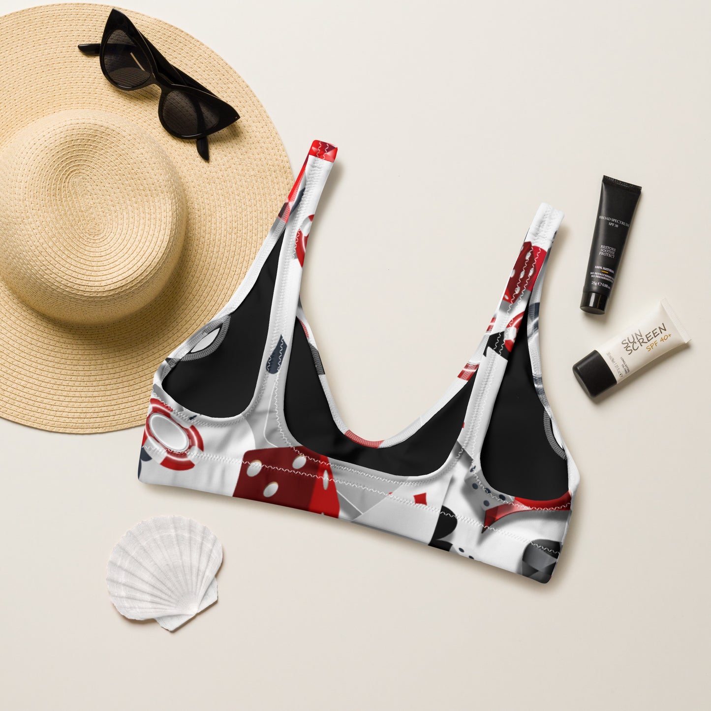 Yeehaw Lucky In Vegas Bikini Top - #bktop, #yeehawbikini, bikini, bikini set, bikini top, las vegas, lucky, lucky in vegas, NFR, NFR Style, swim, swim suit, swimming, swimsuit, vegas -  - Baha Ranch Western Wear