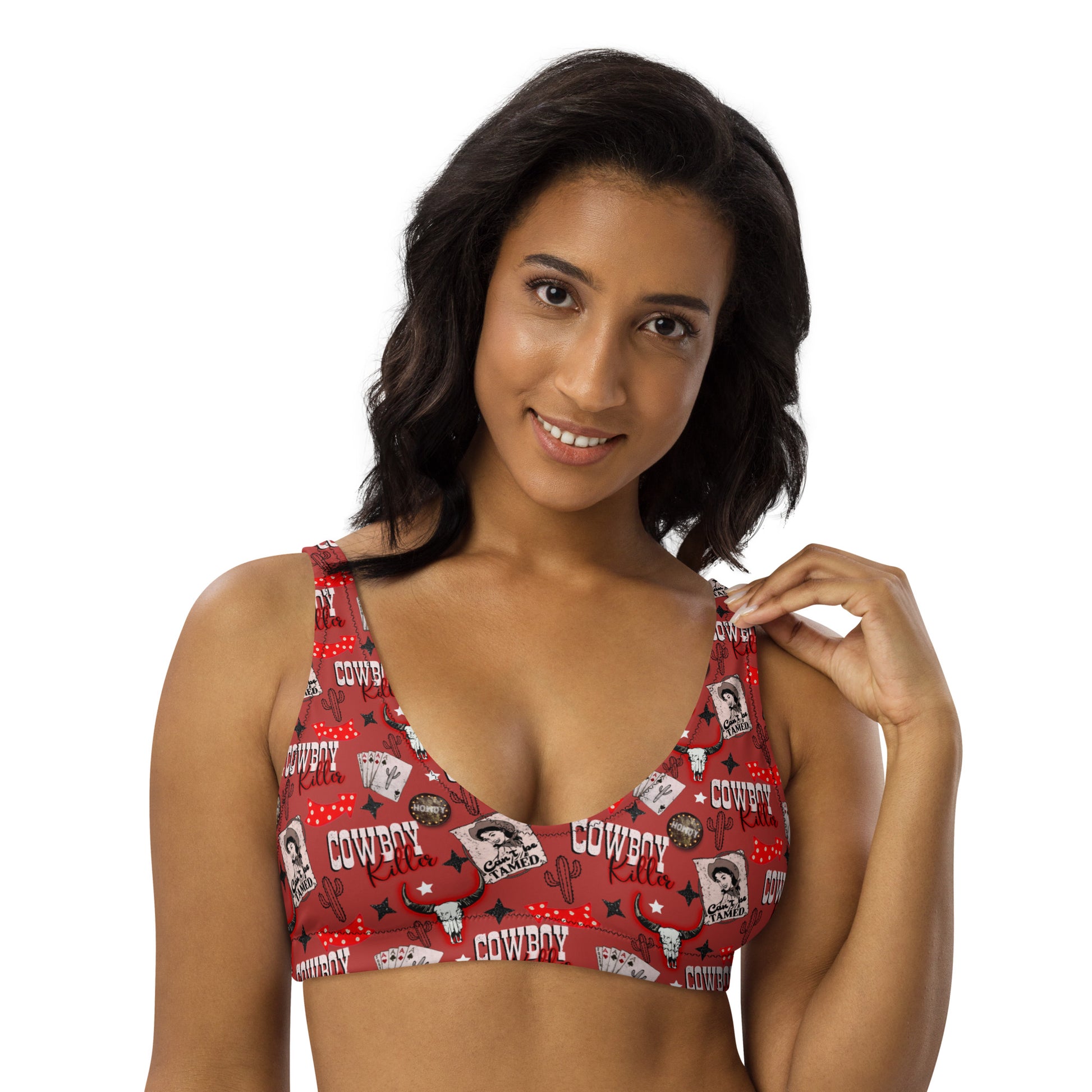 Yeehaw Cowboy Killer Bikini Top - #bktop, #swimming, #swimmingsuit, #swimmingsuits, #swimsuit, #swimsuits, #swimwear, #westernswimsuit, beach, bikini, bikini set, bikini swim suit, bikini swim wear, bull skull, cards, cowboy, cowboy killa, nfr, playing cards, red bikini, skull, swim, swim suit, swim suits, swim waer, swim wear, swim wera, swimming suit, swimming suits, swimsui, swimsuts, swimwaer, vegas, vegas theme -  - Baha Ranch Western Wear