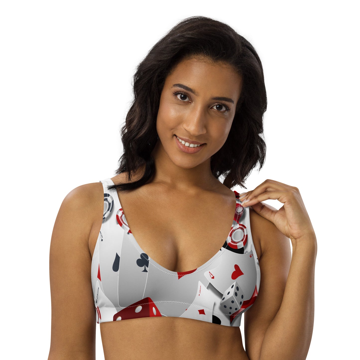 Yeehaw Lucky In Vegas Bikini Top - #bktop, #yeehawbikini, bikini, bikini set, bikini top, las vegas, lucky, lucky in vegas, NFR, NFR Style, swim, swim suit, swimming, swimsuit, vegas -  - Baha Ranch Western Wear