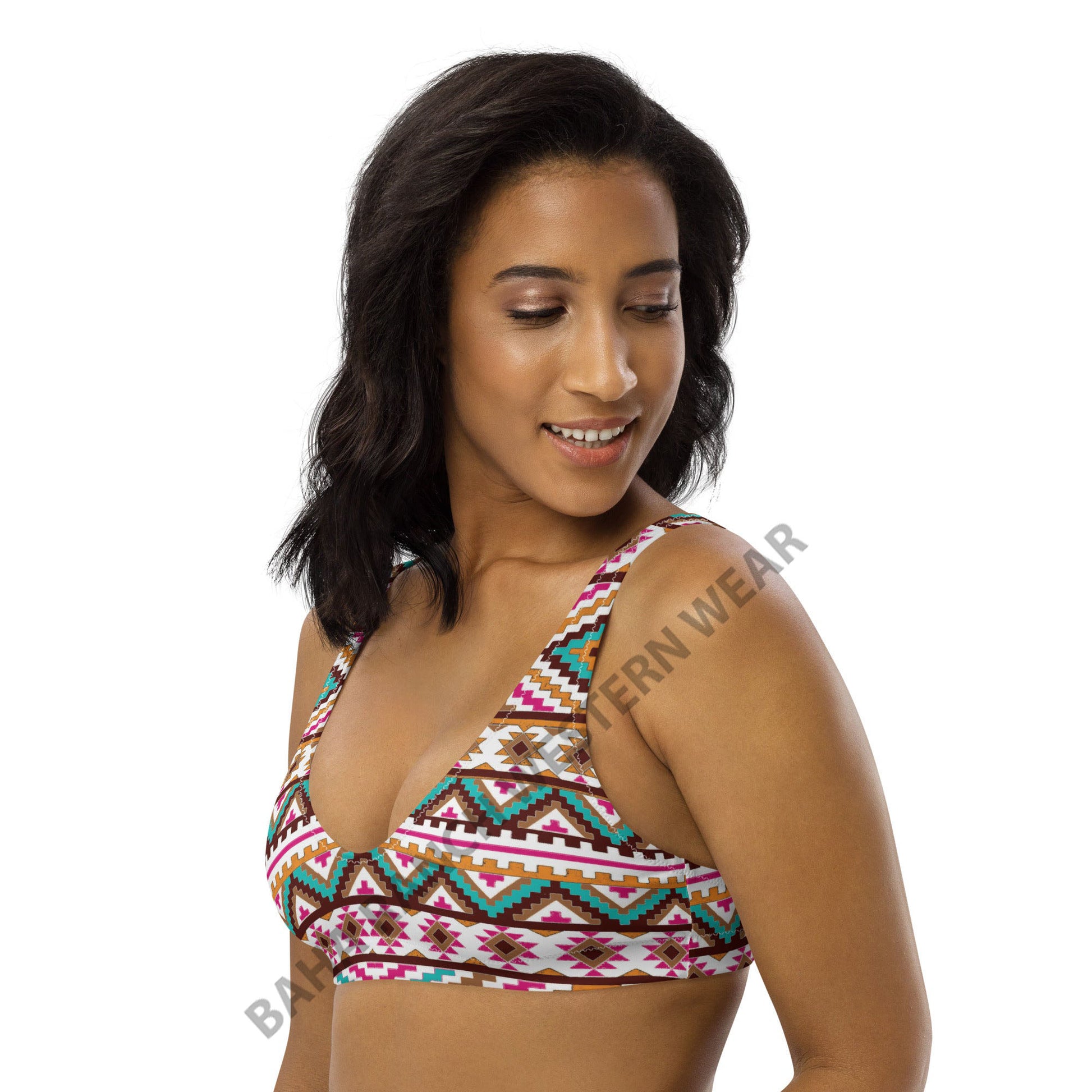 Yeehaw Multi Aztec Bikini Top - #bktop, #swim, #swimmingsuit, #swimmingsuits, #swimsuit, #swimsuits, #swimwear, #westernswimsuit, aztec, aztec print, bikini, bikini swim suit, bikini swim wear, summer, summer time, swim suit, swim suits, swim waer, swim wear, swimming, swimming suit, swimming suits, swimsuts, swimwaer, western -  - Baha Ranch Western Wear