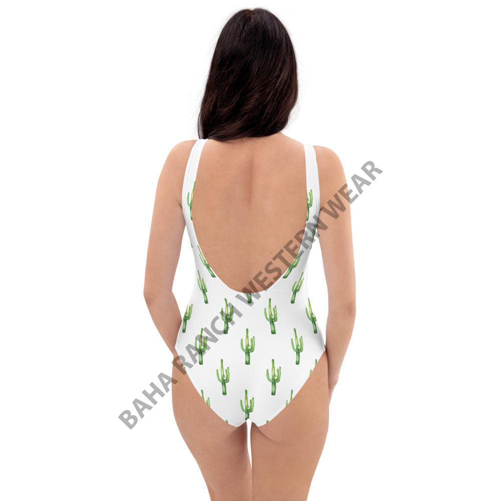 succulent swimsuit Yeehaw Cactus One Piece Swim Suit 2XL