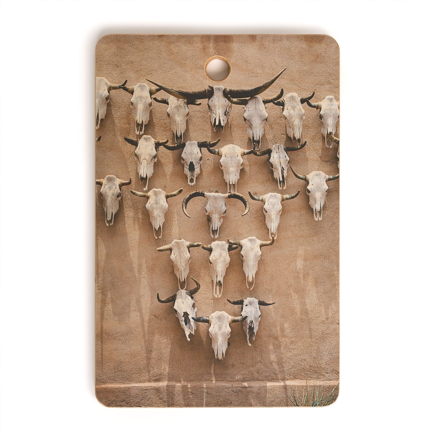 Desert Skulls Cutting Board - accessories, board, bull, cutting, decor, home, home decor, homedecor, kitchen, ranch, ranchhome, skull, skulls, southwestern, western -  - Baha Ranch Western Wear
