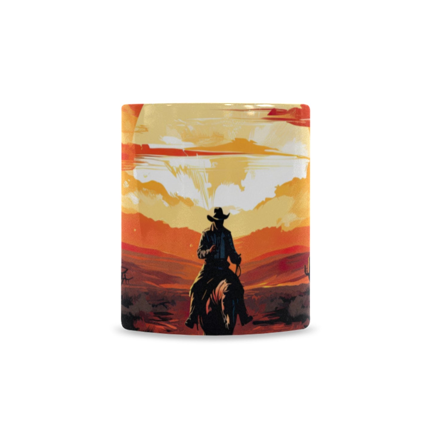 Cowboy Sunset Magic Mug