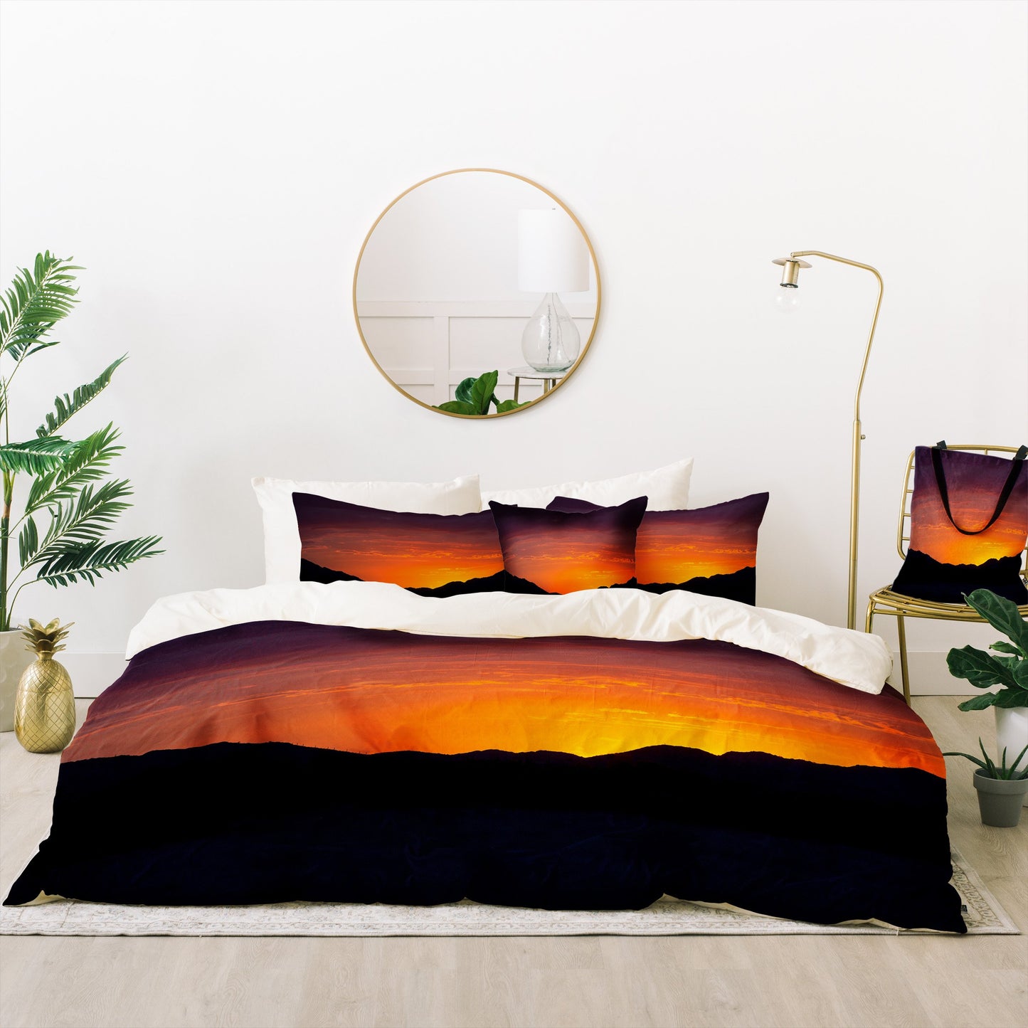 Sunset Desert Pattern  Bed In A Bag - bed, bed in a bag, bedding, beddinng, bedinabag, bedspread, blanket, cactus sunset, comforter, decor, dream, home, southwestern, southwesternhome, southwesternhomedecor, ssunset, sunrise, sunrise print, sunset, sunset comforter, sunset print, wesern, western, western bedding, westernbedding, westerndecor -  - Baha Ranch Western Wear