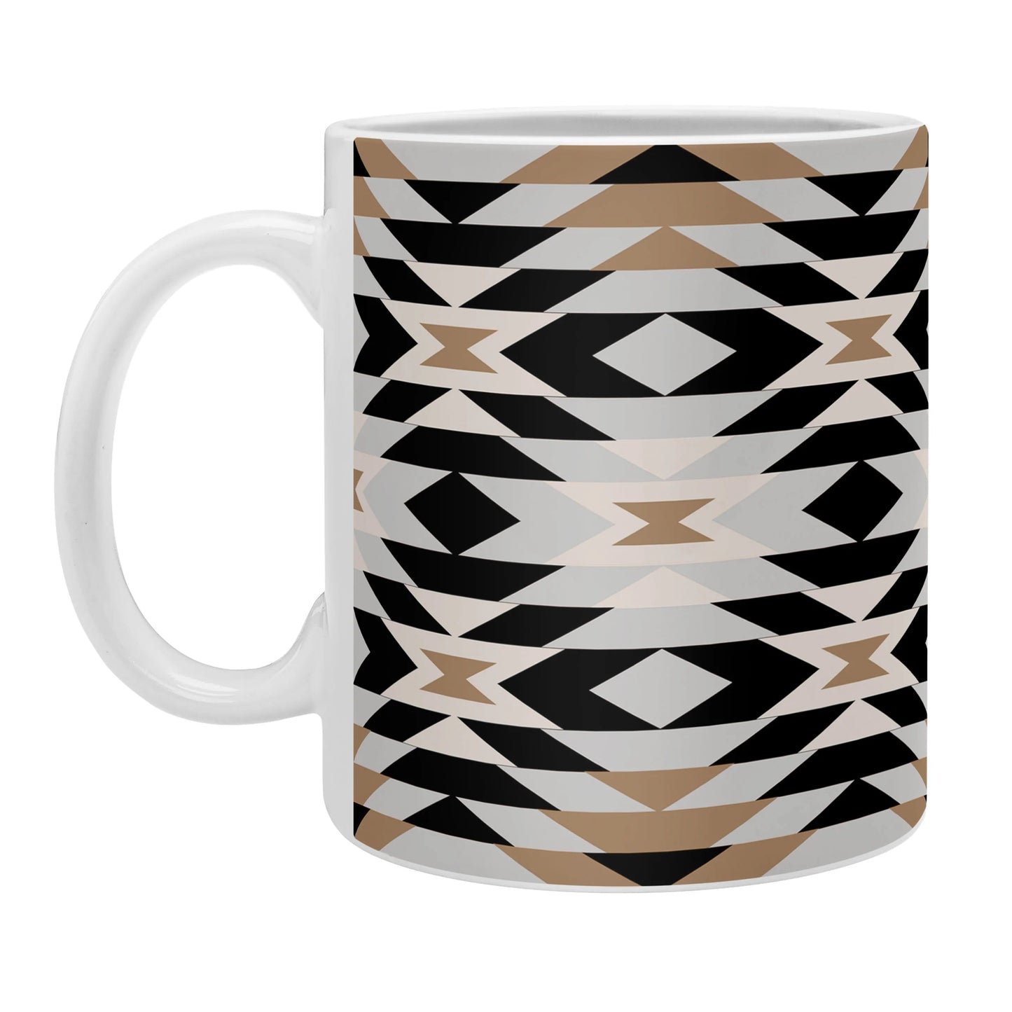 New Mexico Style Aztec Mug Set -set of 2 or 4