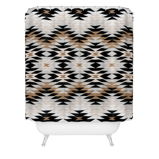 New Mexico Style Aztec Shower Curtain