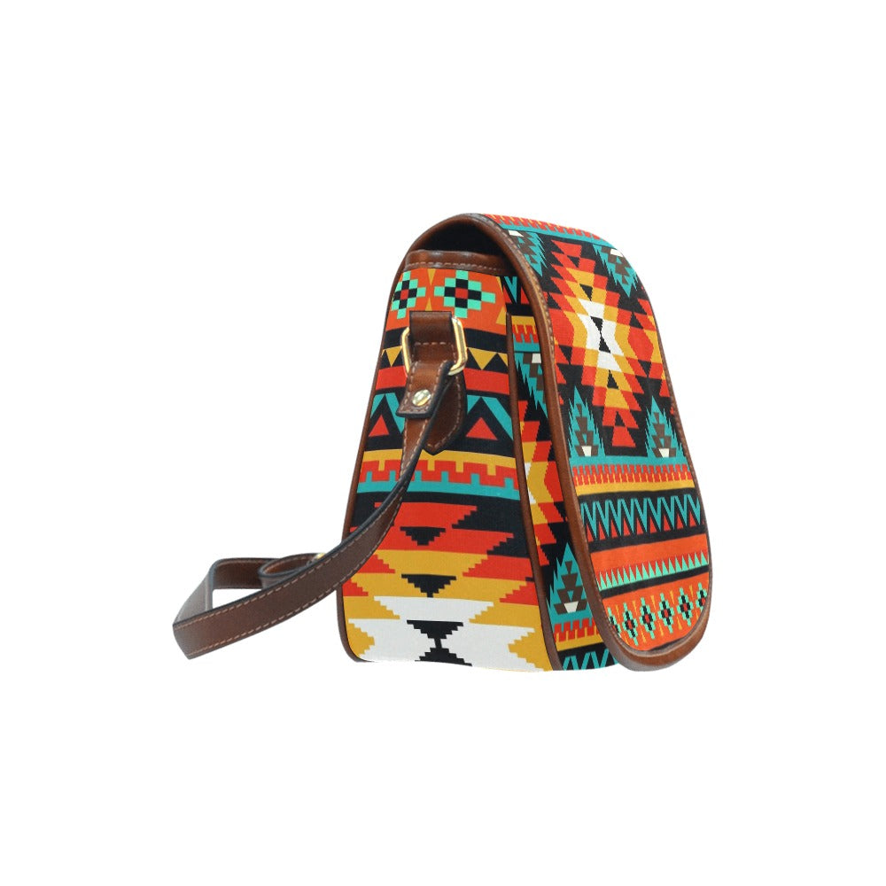 Navajo Aztec Western Saddle Bag Handbag