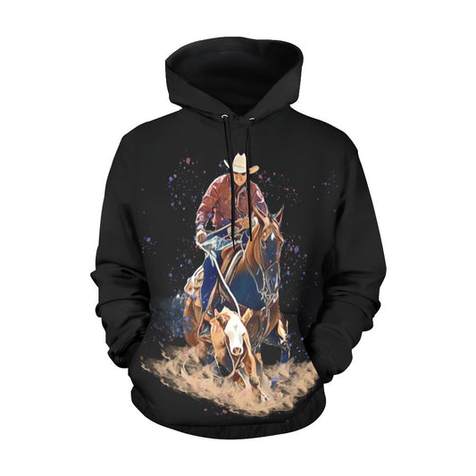 Calf Roper Unisex Hoodie