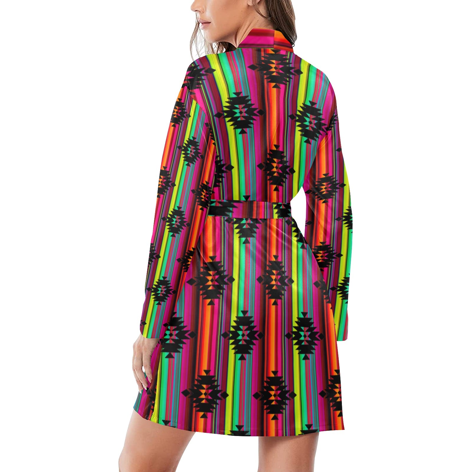 neon aztec dress Neon Aztec Dress Mainstream Boutique