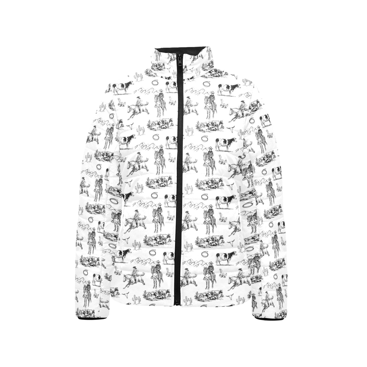 Ranch Life Women's Puffy Bomber Jacket