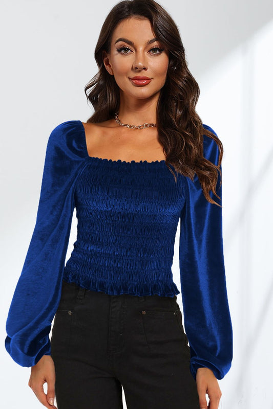 Velvet Holiday Top choice of colors
