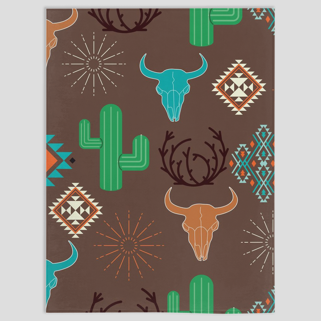 Cactus 2024 minky blanket