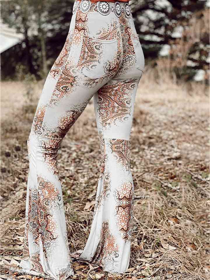 Boho on sale flare leggings