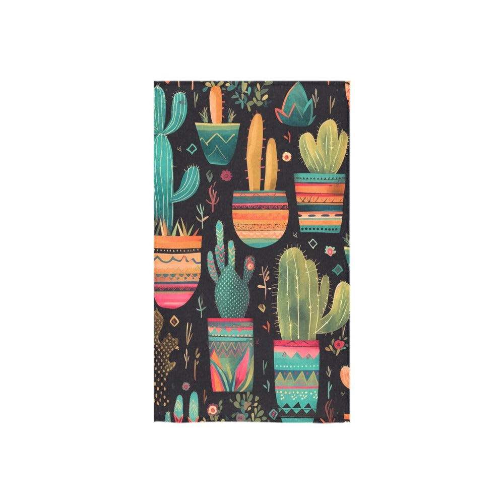 Crazy Cactus Lady Small Towel 16"x28"