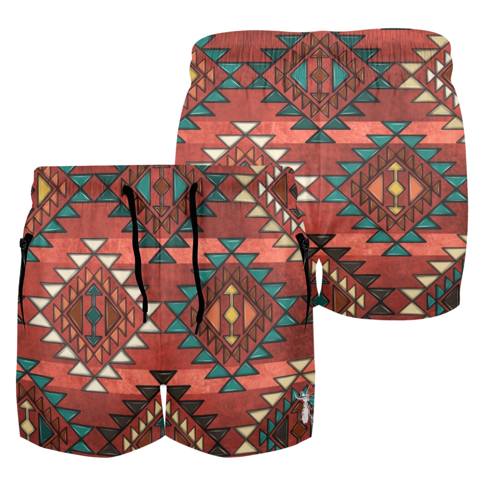 Mullet Cowboy Adobe Aztec Beach Shorts