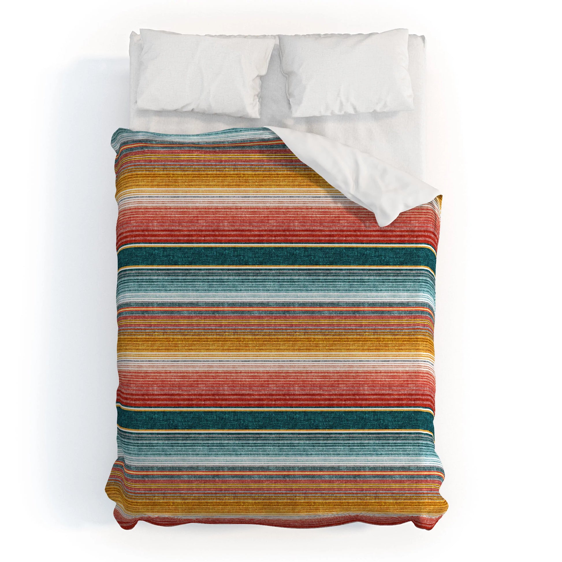 Southwest Serape Stripe Duvet Cover - aztec, aztec design, aztec designs, aztec print, aztecprint, bedding, beddinng, bedspread, blanket, comforter, cover, cowgirl, cowgirl style, cowgirlstyle, decor, duvet, home decor, homedecor, ranch, serape, southwest aztec, southwestern, western, western bedding, western decor, western home decor, westernbedding, westerndecor, westernhomedecor -  - Baha Ranch Western Wear