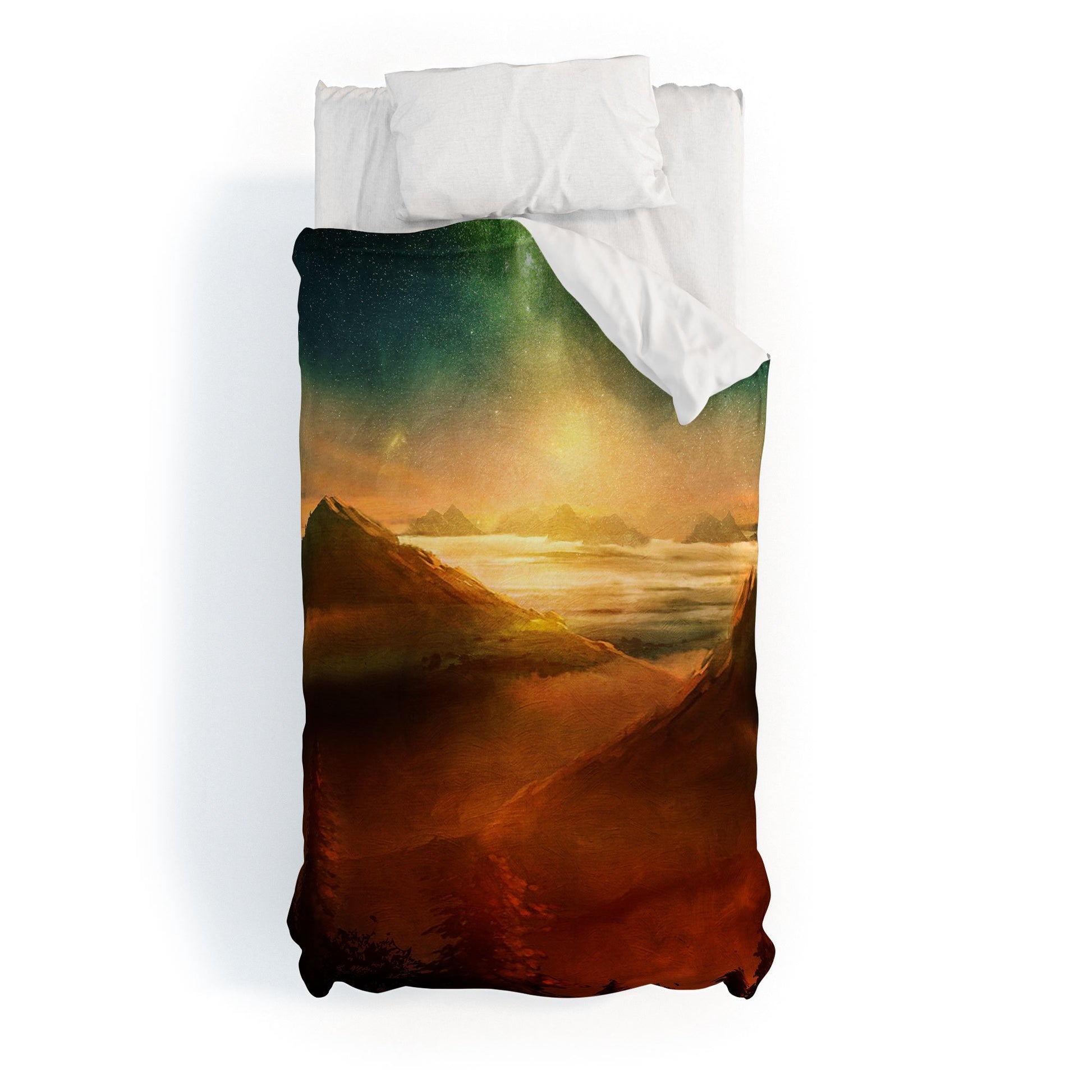 Into The Trees Duvet Cover - aztecprint, bedding, beddinng, bedspread, blanket, comforter, cover, desert, duvet, duvet cover, into the trees, mountain, mountain desert, mountains, ranchhome, ridge mountain, southwestern, western, westernbedding -  - Baha Ranch Western Wear
