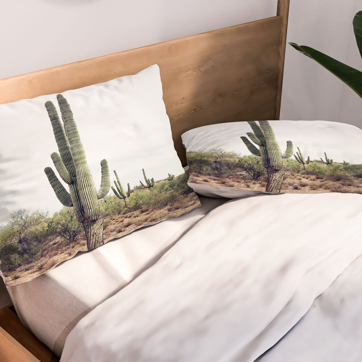 Big Cactus Pillow Shams - #cactus, #cactusprint, bedding, big cactus, blanket, cactua, cactus cactus print, cactus design, cactus pilllow, cactus theme, case, cases, decor, highland, home, pillow, pillow sham, pillow shams, pillows, ranch, sham, shams, southwestern, western -  - Baha Ranch Western Wear