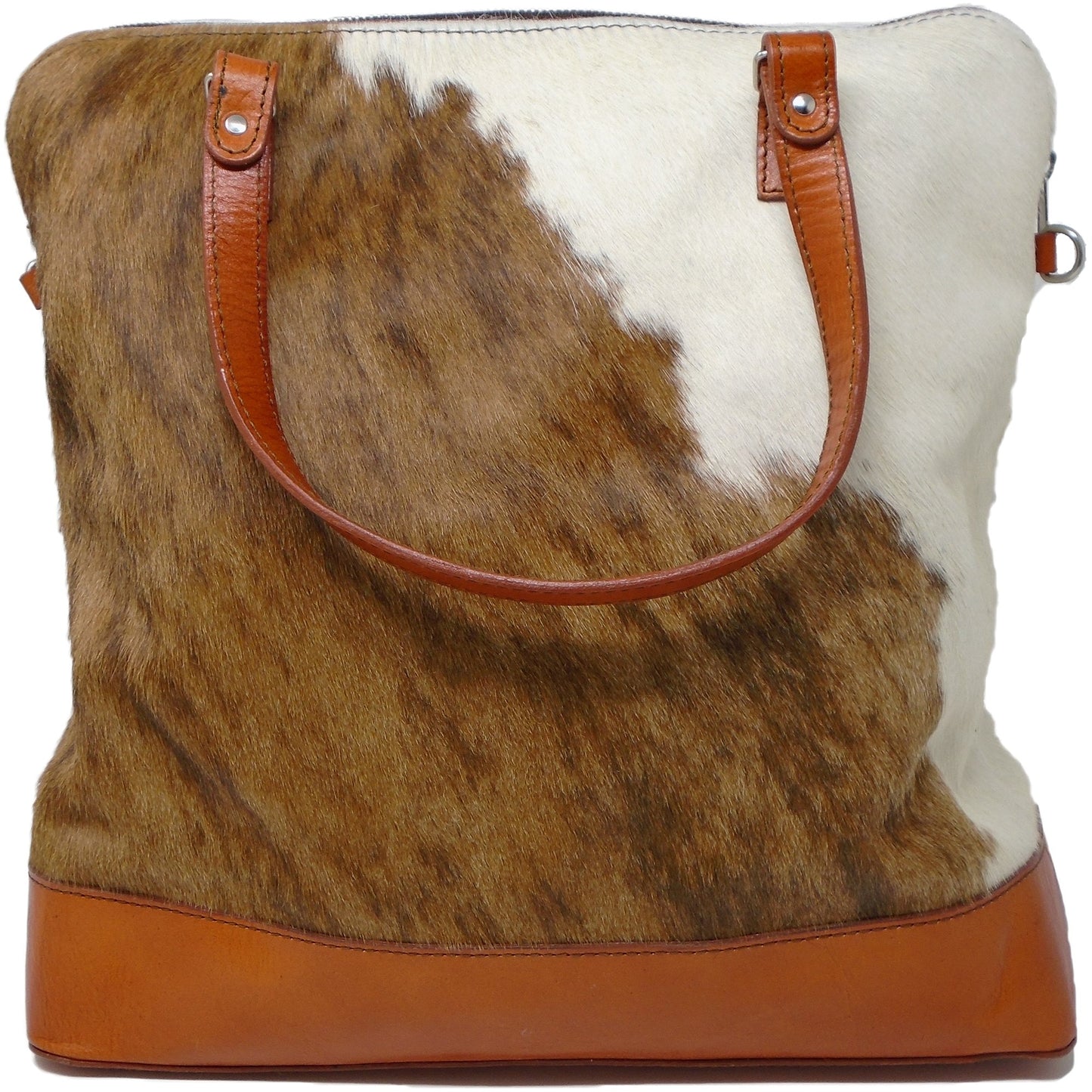 Cowhide & Leather Travel Bag - bag, cowgirl, hair, haironhide, haironhidebag, handbag, leather, made in the usa, madeintheusa, MADEINUSA, madeinusajewelry, Printed in USA, purse, southwestern, tote, travel, usa, usa artisan, usa artist, usa made, usaartisan, usaartist, USAMADE, usaratisan, usartisan, western -  - Baha Ranch Western Wear