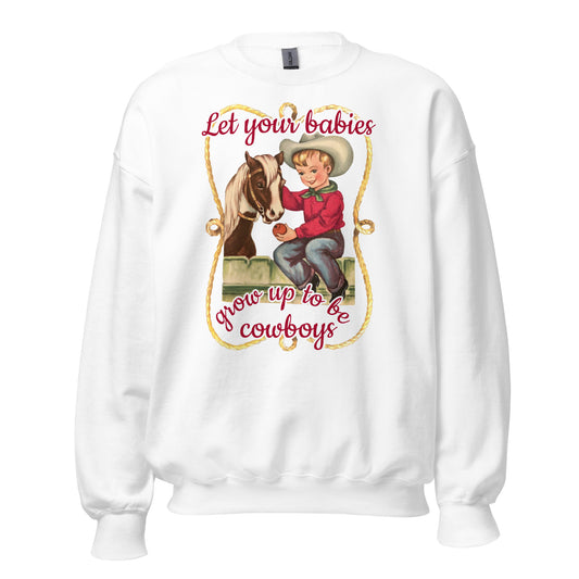 Vintage Cowboy Unisex Sweatshirt