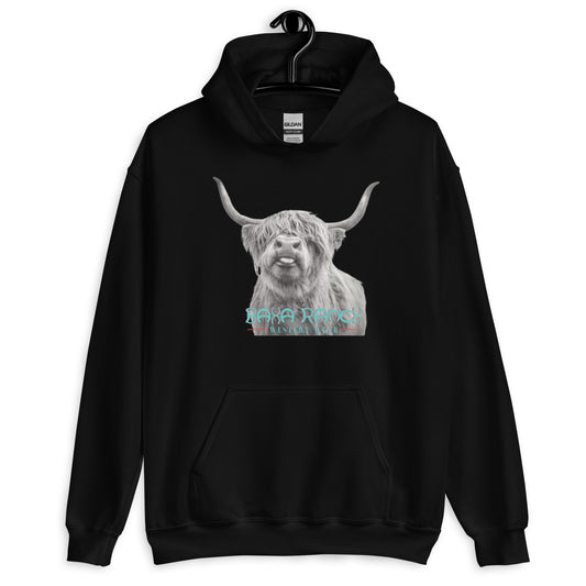Highland Cow Unisex Hoodie - cows, hairy cows, highland, highland cow, highlanders, hoodie, unisex, unisex fit -  - Baha Ranch Western Wear