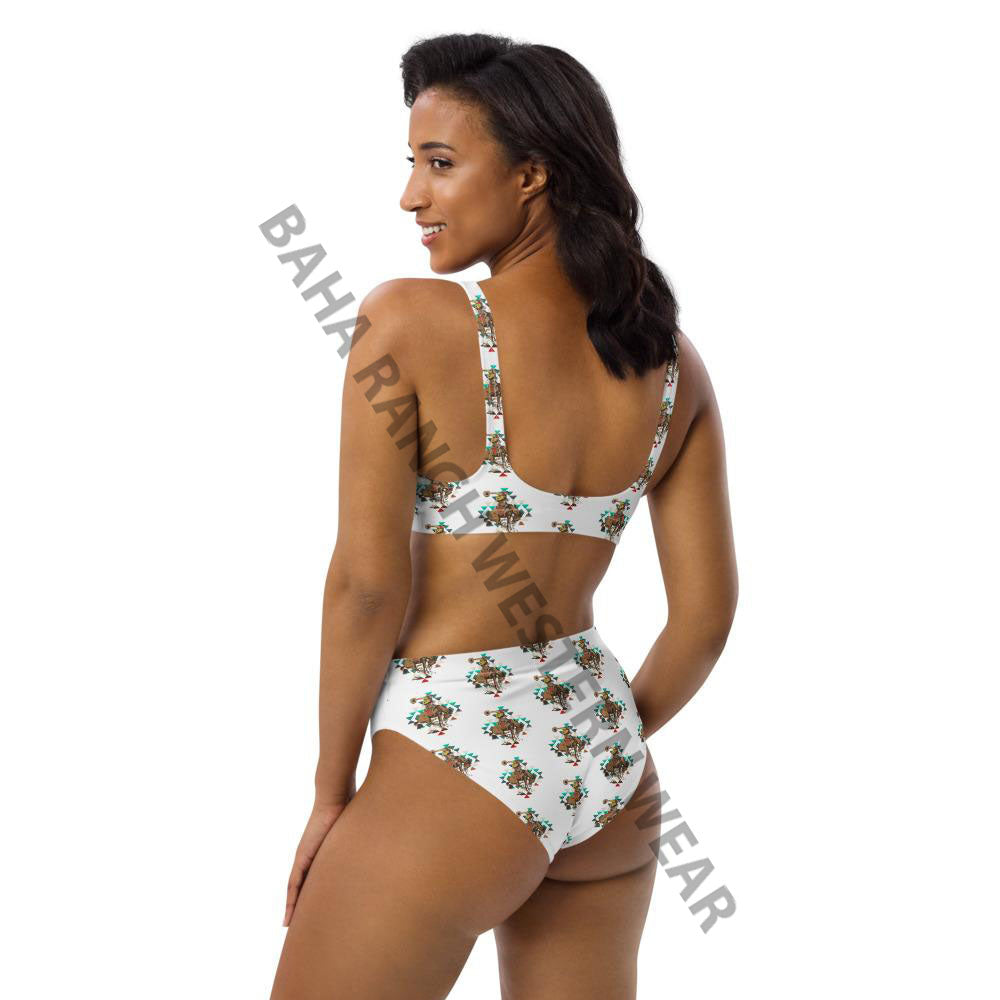 Yeehaw Aztec Bronc Yeehaw Bikini - #bk, #swimmingsuits, #swimsuits, aztec, aztec bronc, aztecc, aztecprint, aztecs, bikini, bikini swim suit, bikini swim wear, bronc, bronco, broncos, broncrider, broncriding, broncs, buckin', cowgirl, high waisted, southwestern, swim, swim suit, swim suits, swim waer, swim wear, swimming, swimming suits, swimsuit, swimwear, western, white swimsuit, yee haw, yeehaw, yeehaw print, yeehaw swimsuit -  - Baha Ranch Western Wear